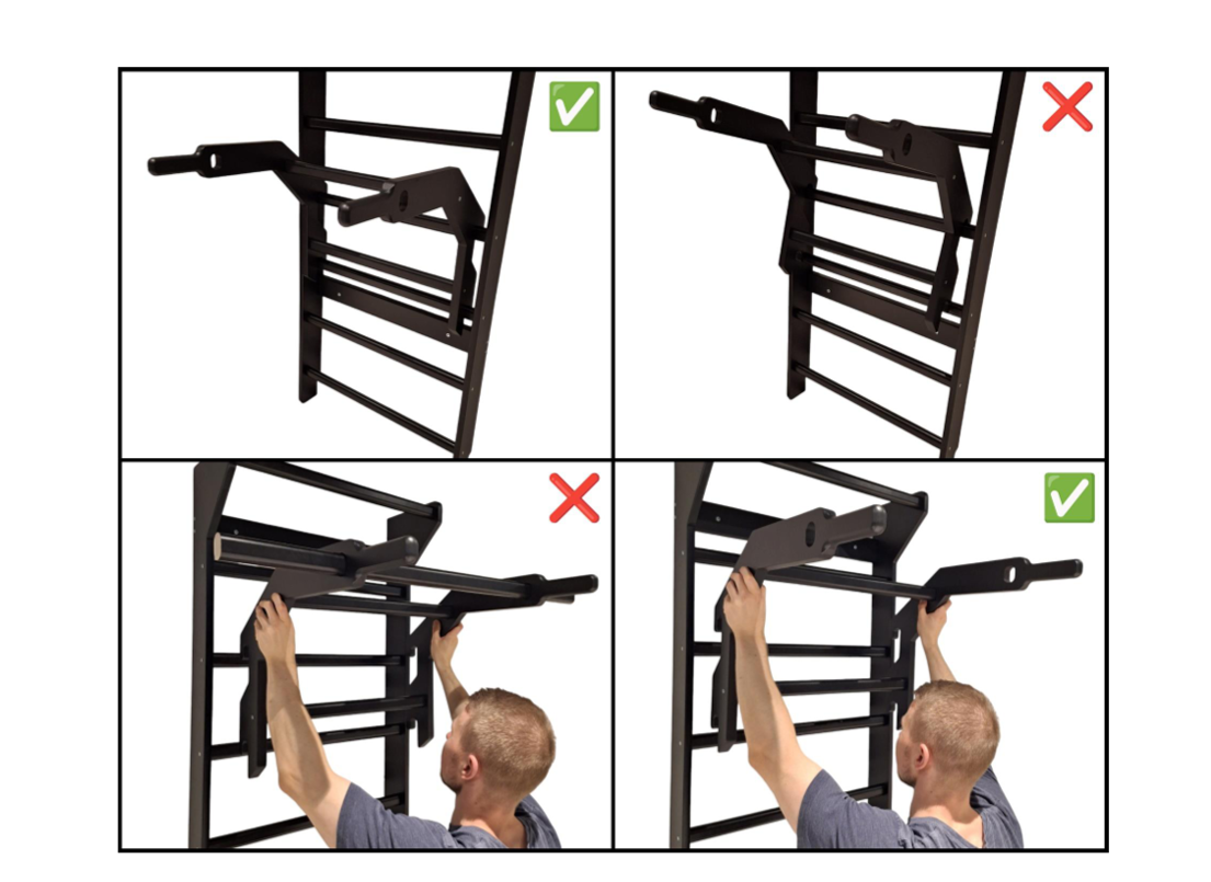 Suporte Barra Móvel p/ Espaldar